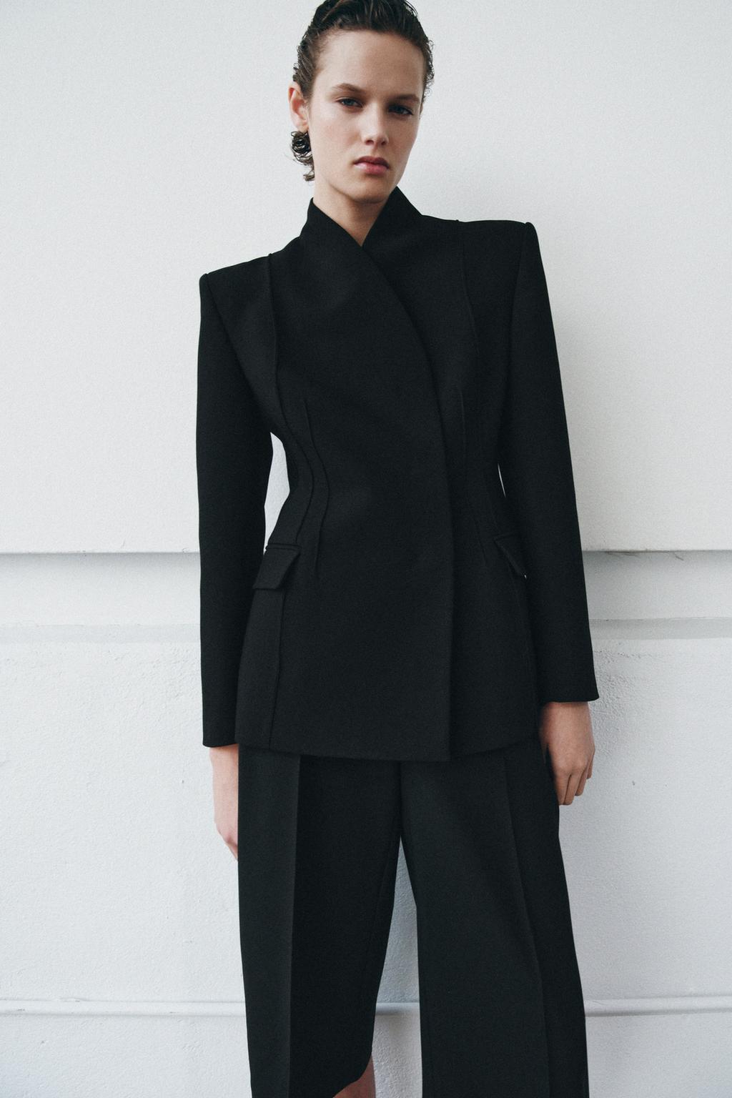 Zw Collection Fitted Blazer