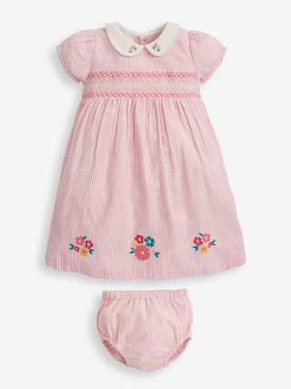 JoJo Maman Bebe floral smock dress