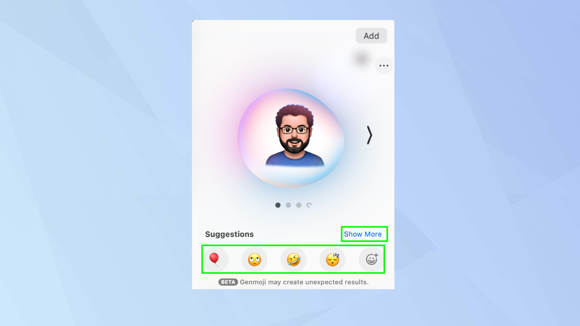 How to get more out Genmoji on a Mac