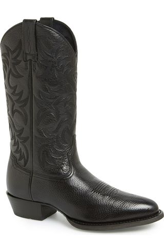 'heritage' Leather Cowboy R-Toe Boot