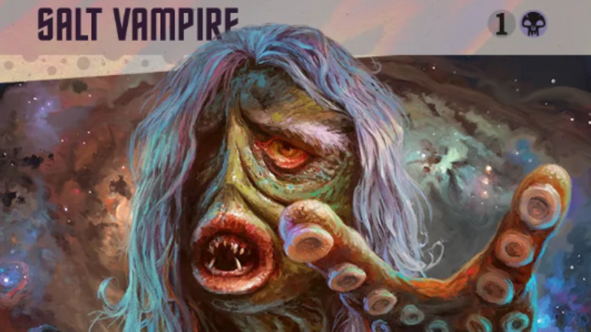 Cards/artwork from the Magic the Gathering Star Trek crossover.