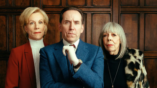 Dr. Helena Goldberg (played by Juliette Stevenson), Professor Jasper Tempest (Ben Miller) and Adelaide Tempest (Frances de la Tour) star in "Professor T" season 4