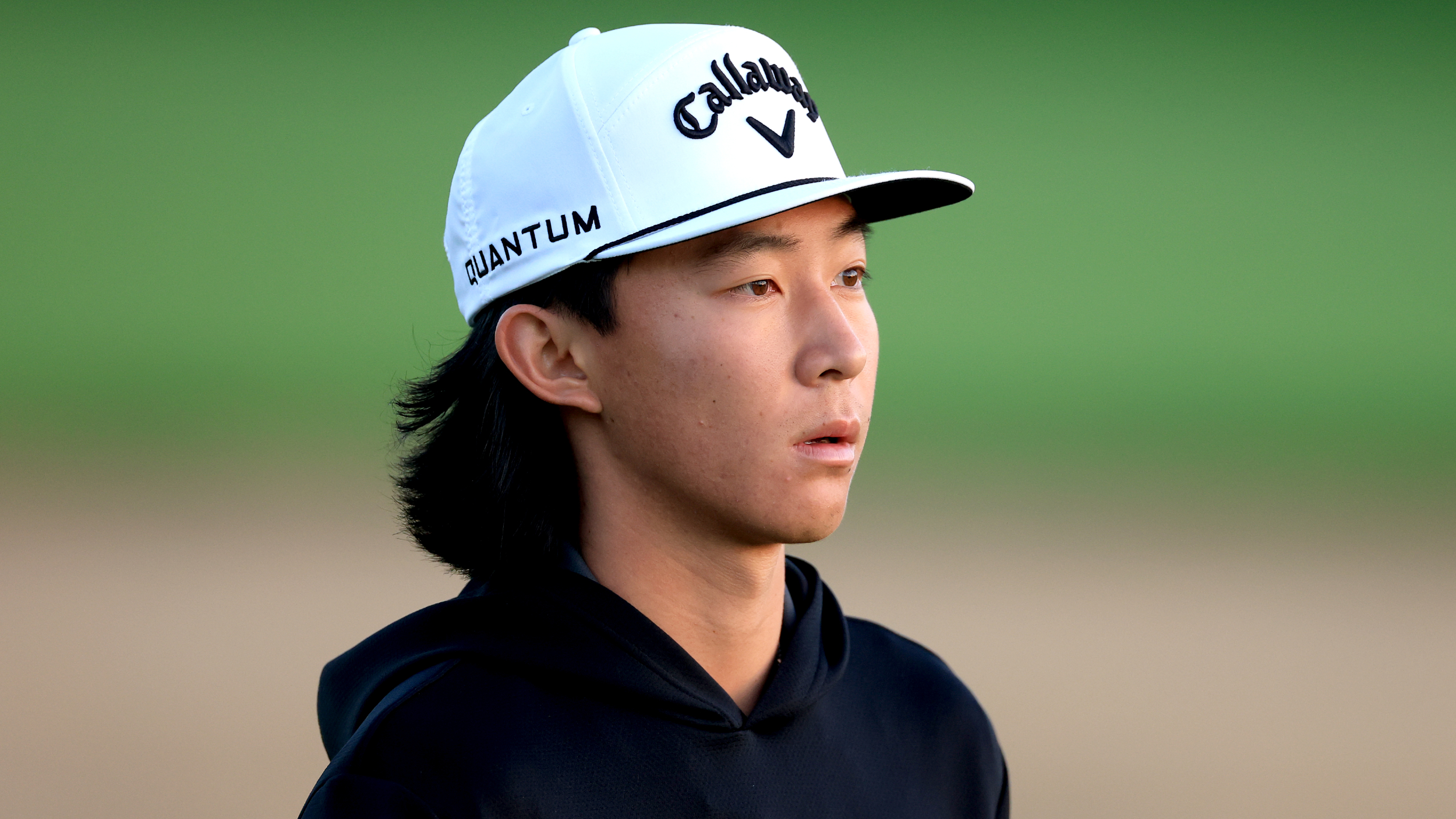 Ethan Fang at the Dubai Desert Classic in January 2026