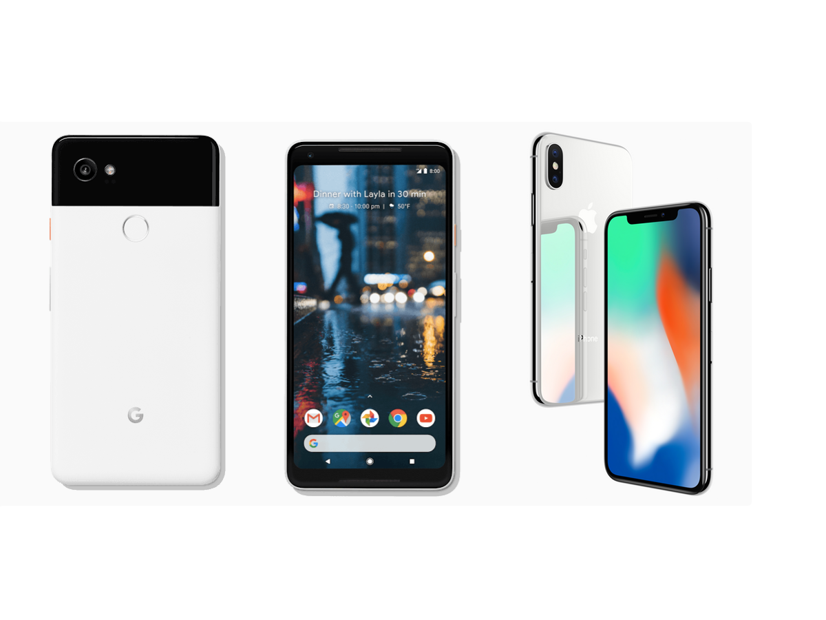 Iphone X Vs. Pixel 2 Xl: Apple's Phone Is A Notch Above 