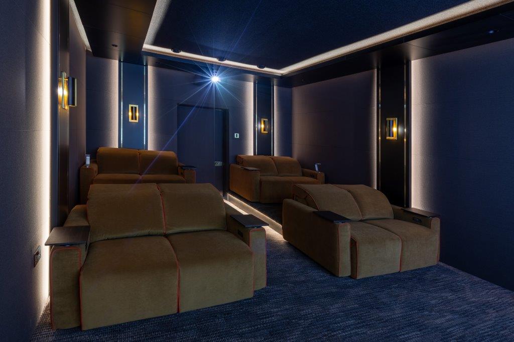 Happy Hopton Hall home cinema images