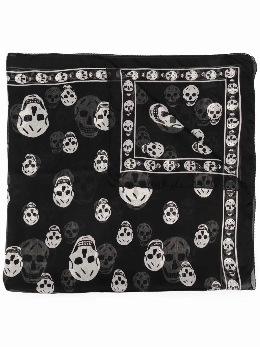 Alexander Mcqueen Skull Print Scarf | One Size
