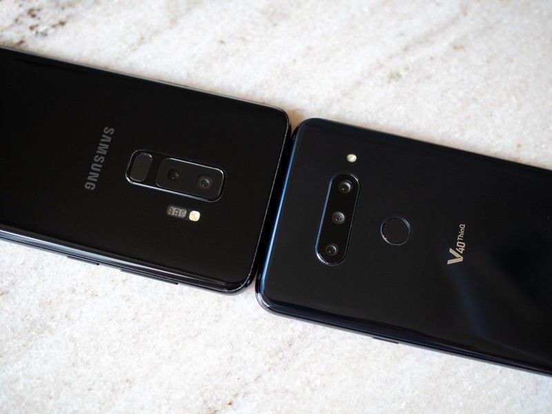 LG V40 vs. Samsung Galaxy S9+