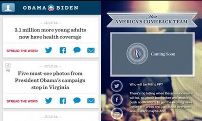 While President Obama's app helps enterprising supporters with tips and tools for canvassing, it is also gathers a lot of users' personal info.