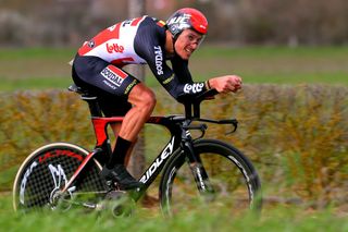 Philippe Gilbert (Lotto Soudal) on the stage 4 time trial at the 2020 Paris-Nice