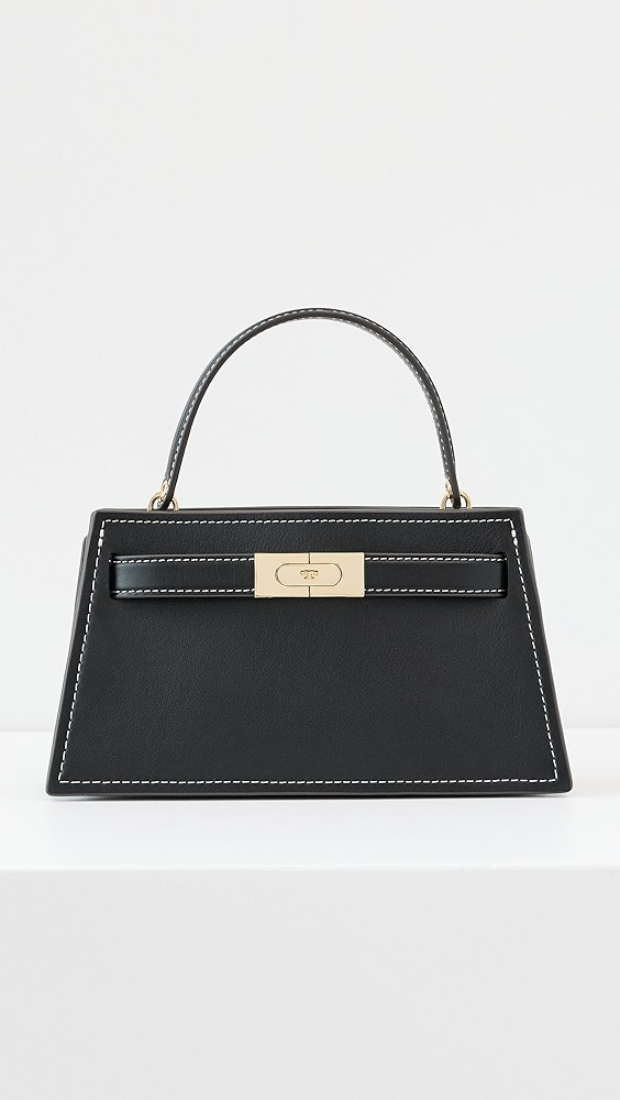 Tory Burch Lee Radziwill Smooth Top Handle Petite Bag