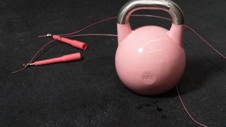 Kettlebell and jump rope