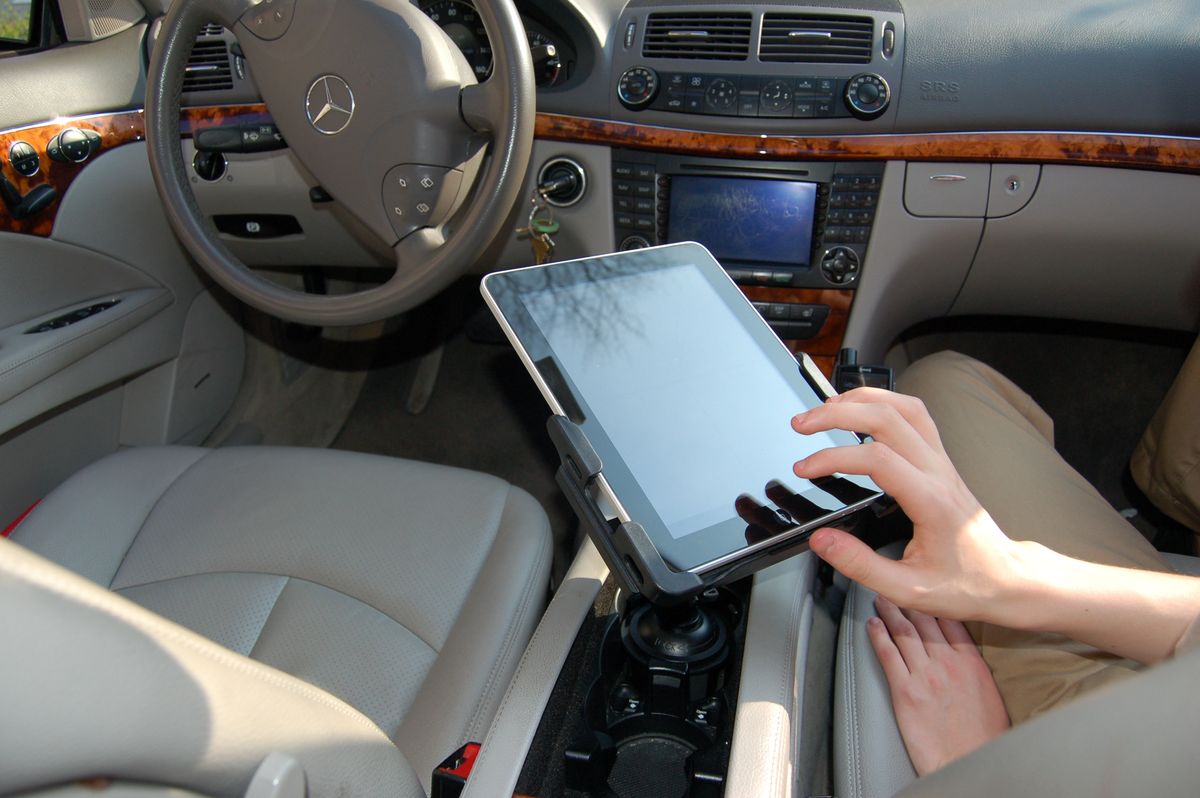 Location, Location, Location How to Put an iPad to work, in the car Tom's Guide