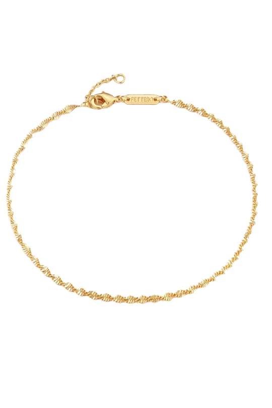 Anklet Bracelets for Women Gold Plated Dainty Waterproof Anklet Adjustable Delicate Beach Anklet Jewelry Beaded Ball Tennis Link Anklet Summer Boho Beach Foot Jewelry for Women Gifts[o2696]