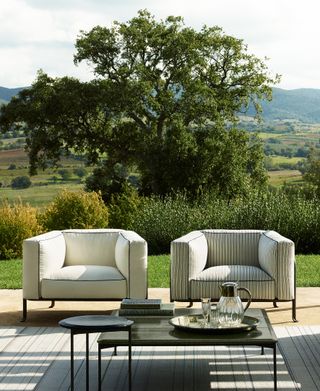 Outdoor furniture by Piero Lissoni for B&B Italia
