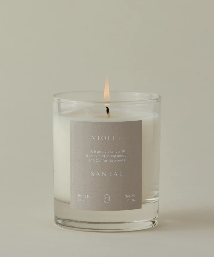 Violet Santal Candle