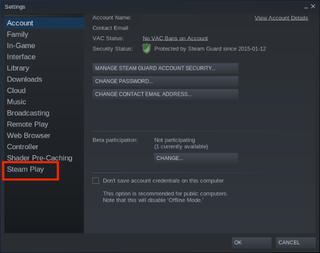 Enable Steam Play for all titles - 3
