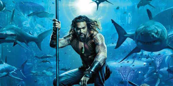 Aquaman and sharks 2018 movie