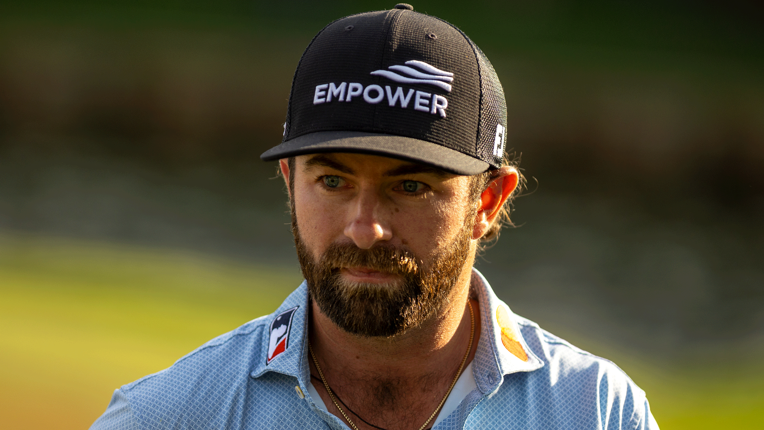 Cameron Young looks on during The Players Championship in 2026