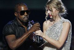 Kanye West &amp; Taylor Swift - Celebrity News - Marie Claire