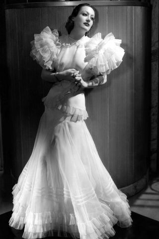 Joan Crawford 1930s fashion icons