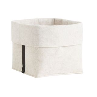 Felted cream storage box from H&M