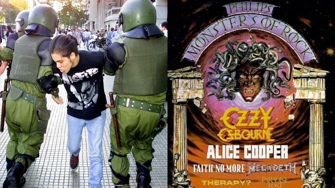 "The police and the army were all carrying guns. There was a real edginess to it all." How a "feral" Ozzy Osbourne crowd, an onstage meltdown, and some ill-advised nudity on live TV sparked a police manhunt for a British rock star in South America