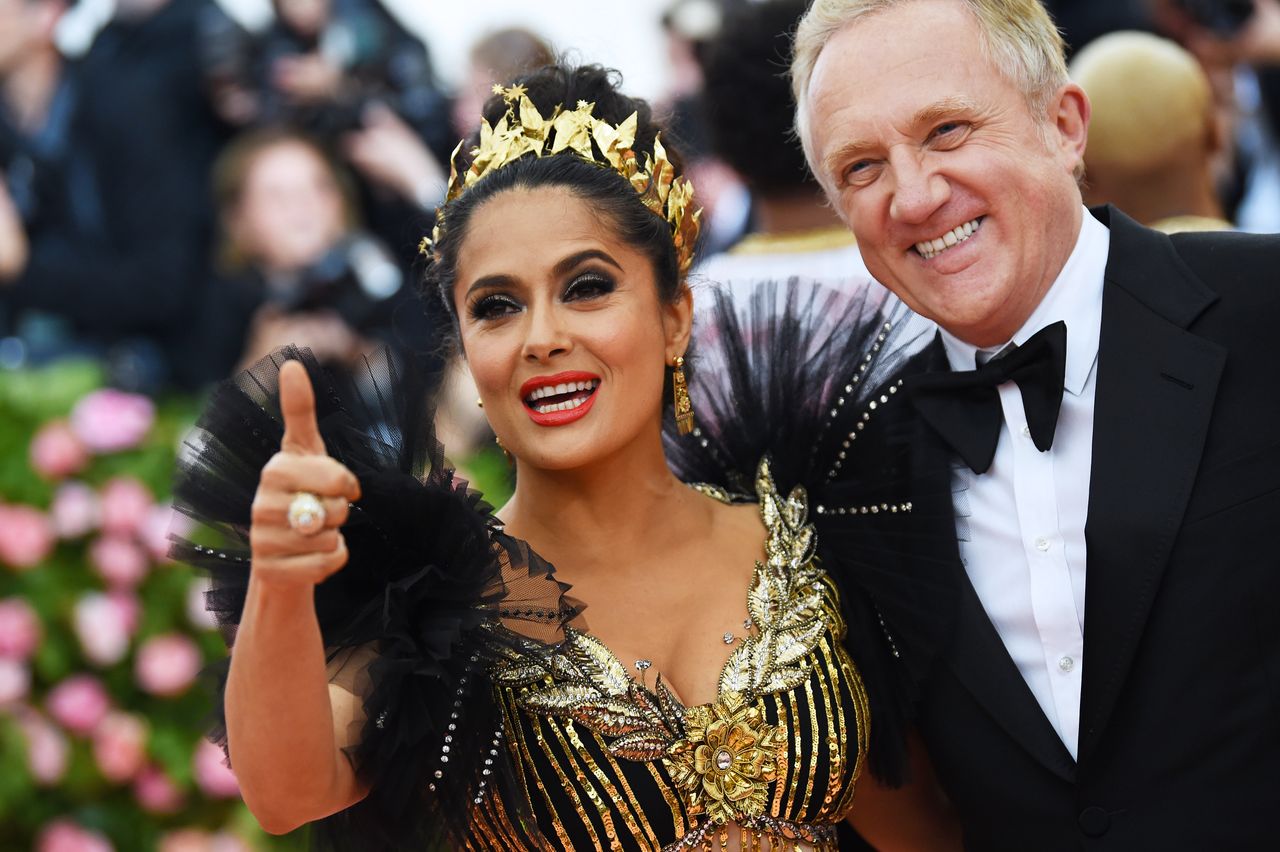 Salma Hayek and François-Henri Pinault