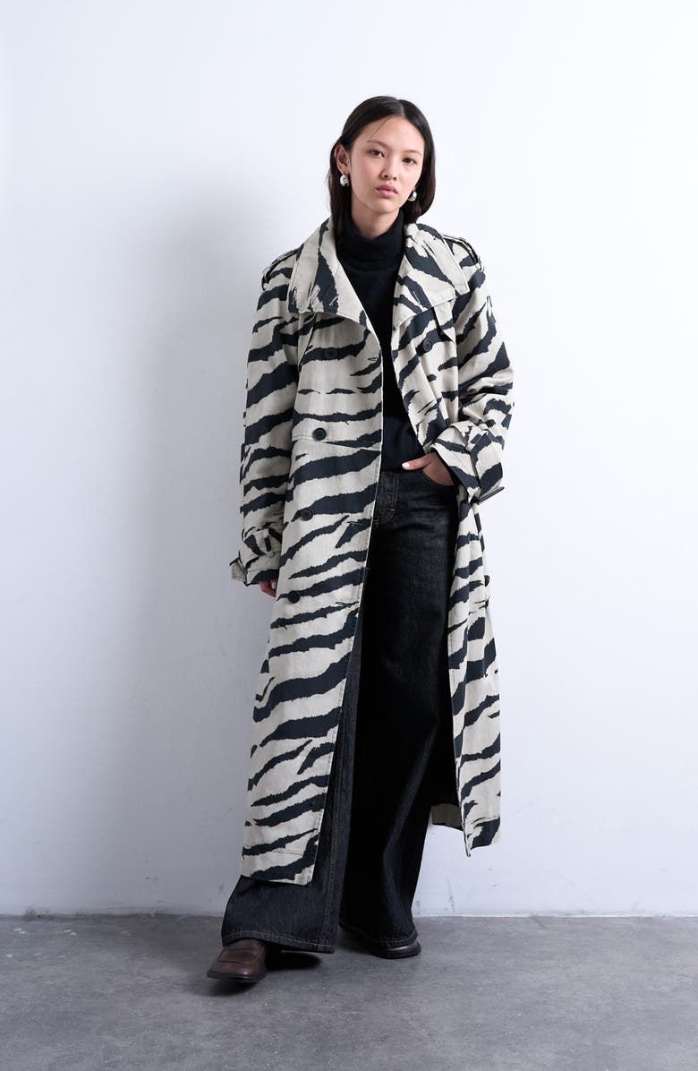 Stand Collar Trench Coat