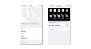 Access and configure CarPlay settings through your iPhone's menus