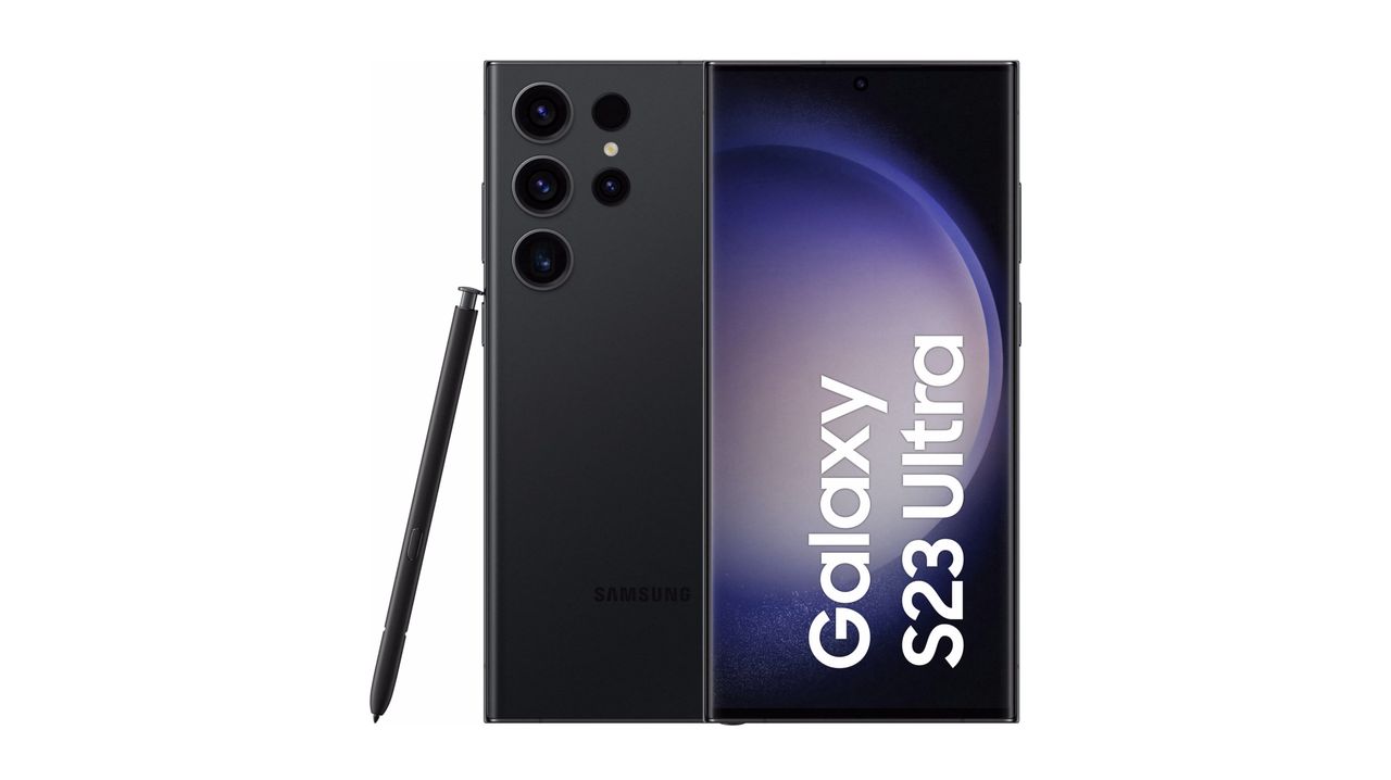 A leaked marketing image of the Samsung Galaxy S23 Ultra