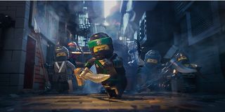 LEGO Ninjago Ninja team in action