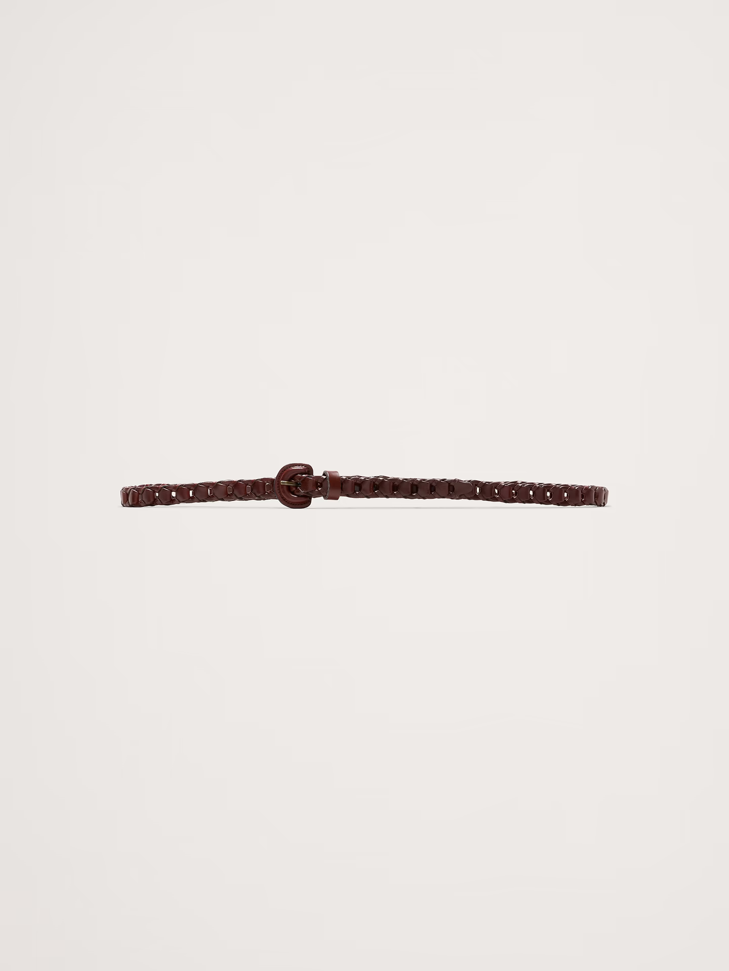 Banana Republic, Skinny Woven Leather Belt