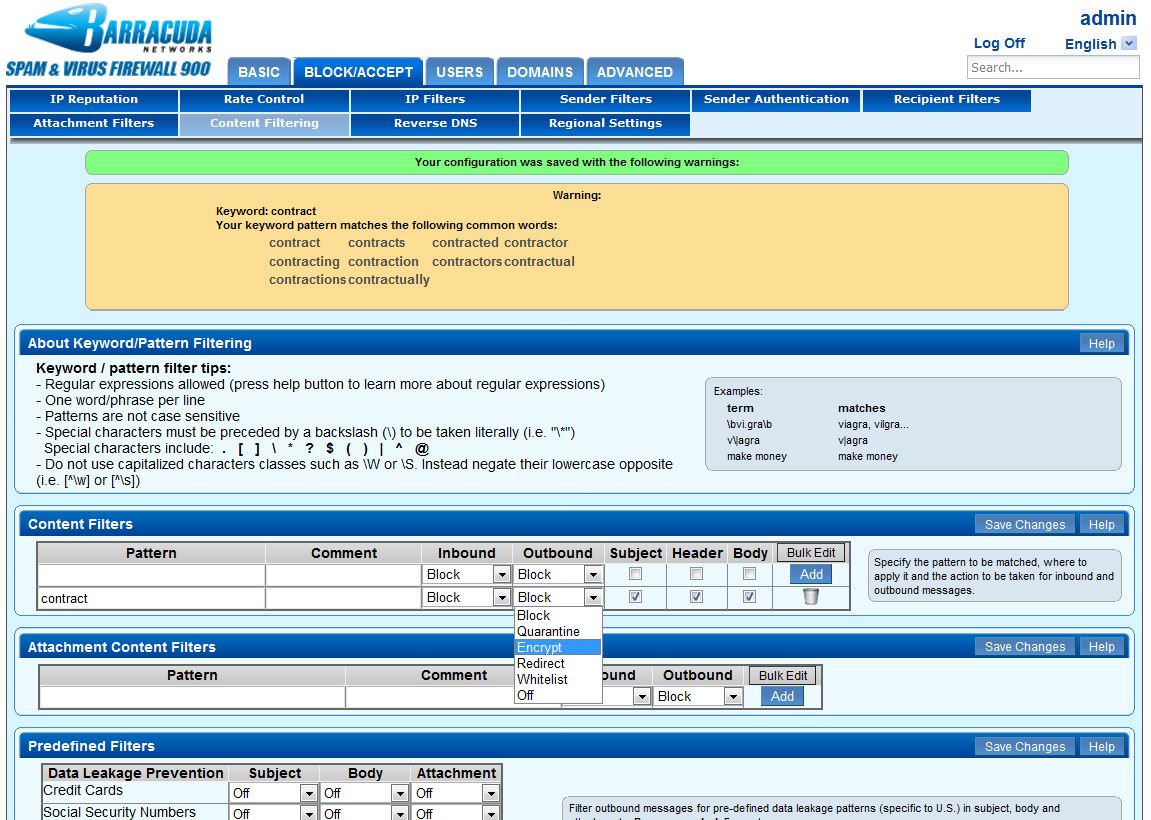 Barracuda Networks Spam and Virus Firewall 900