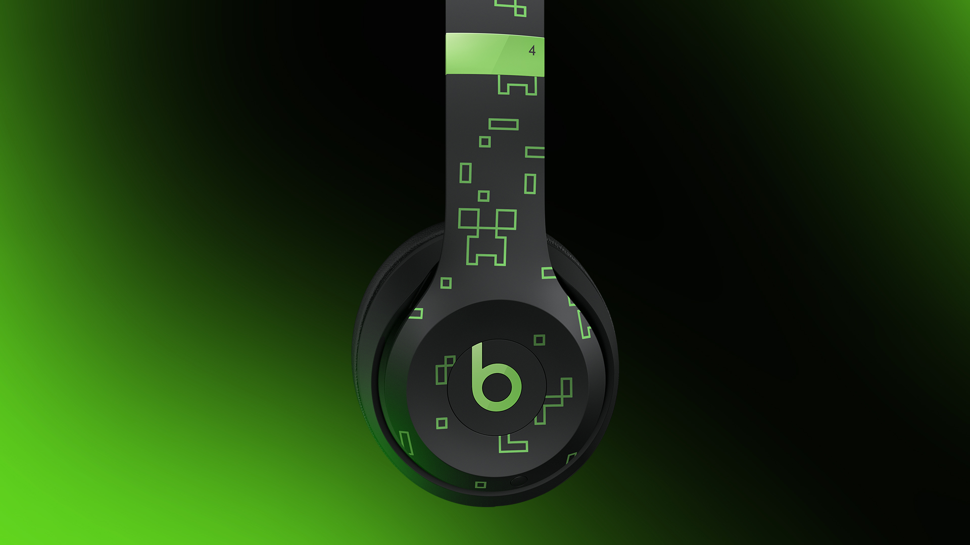 Image of the Beats Solo 4 Minecraft version.