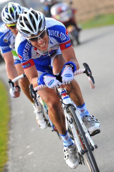 Sylvain Chavanel spent some time off the front.