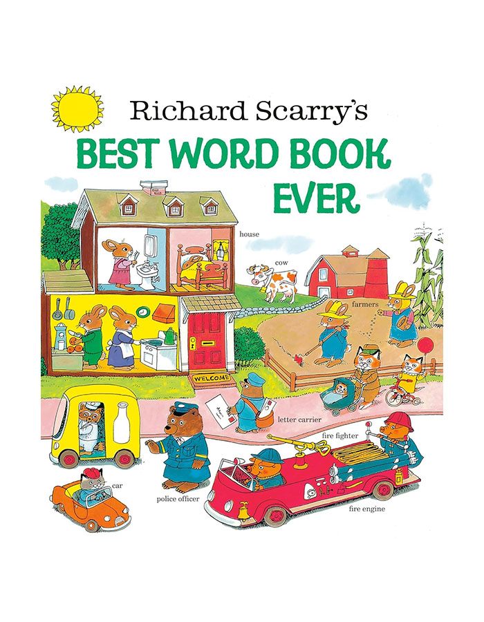 Richard Scarry&#039;s Best Word Book Ever (giant Golden Book)