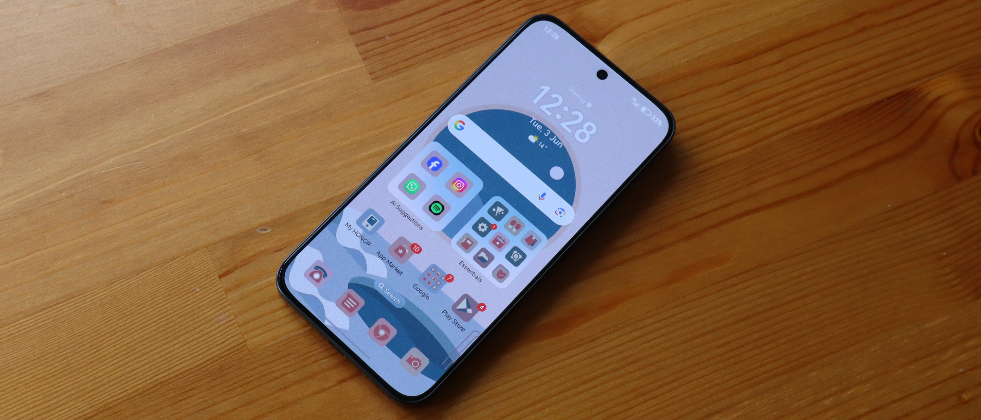 Honor 400, photographed by TechRadar