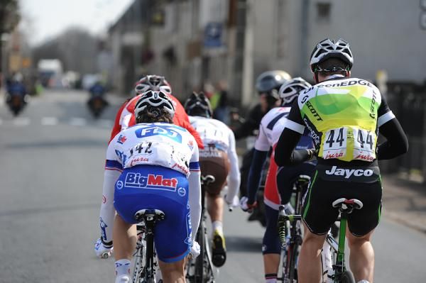The day's breakaway on stage 4 of Paris-Nice