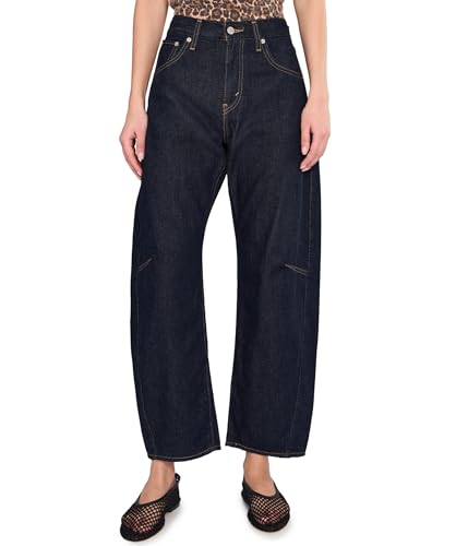 Levi's Women's Cinch Barrel Jeans, (new) Public Persona (lightweight) (non-Stretch), 25 Short