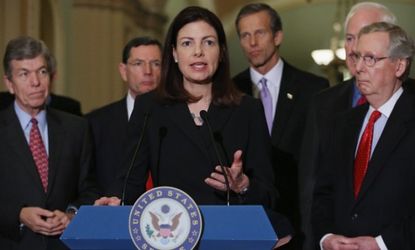 Sen. Kelly Ayotte: One of the GOP's great female hopes.