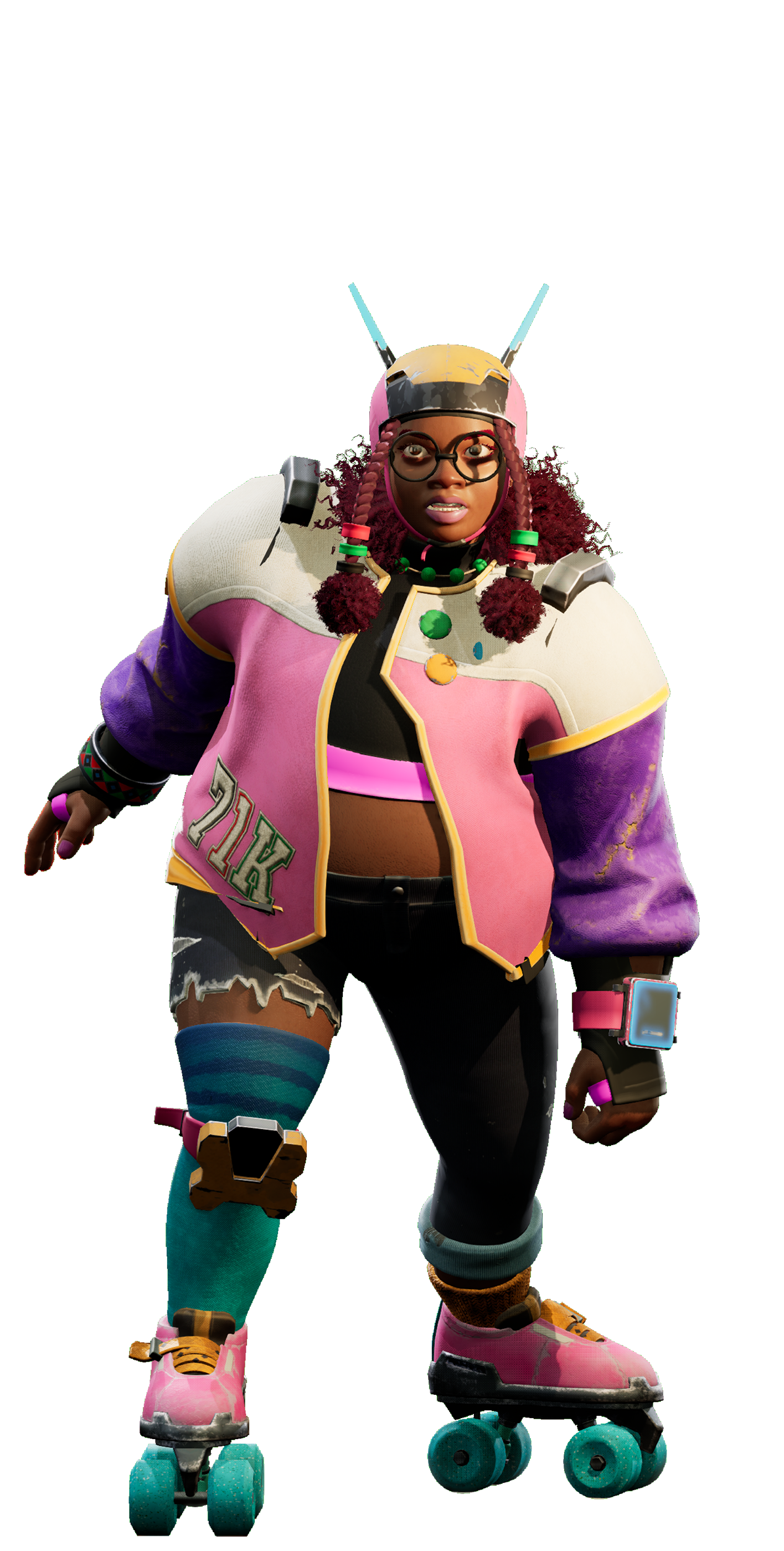 Black characters from a Africa set video game