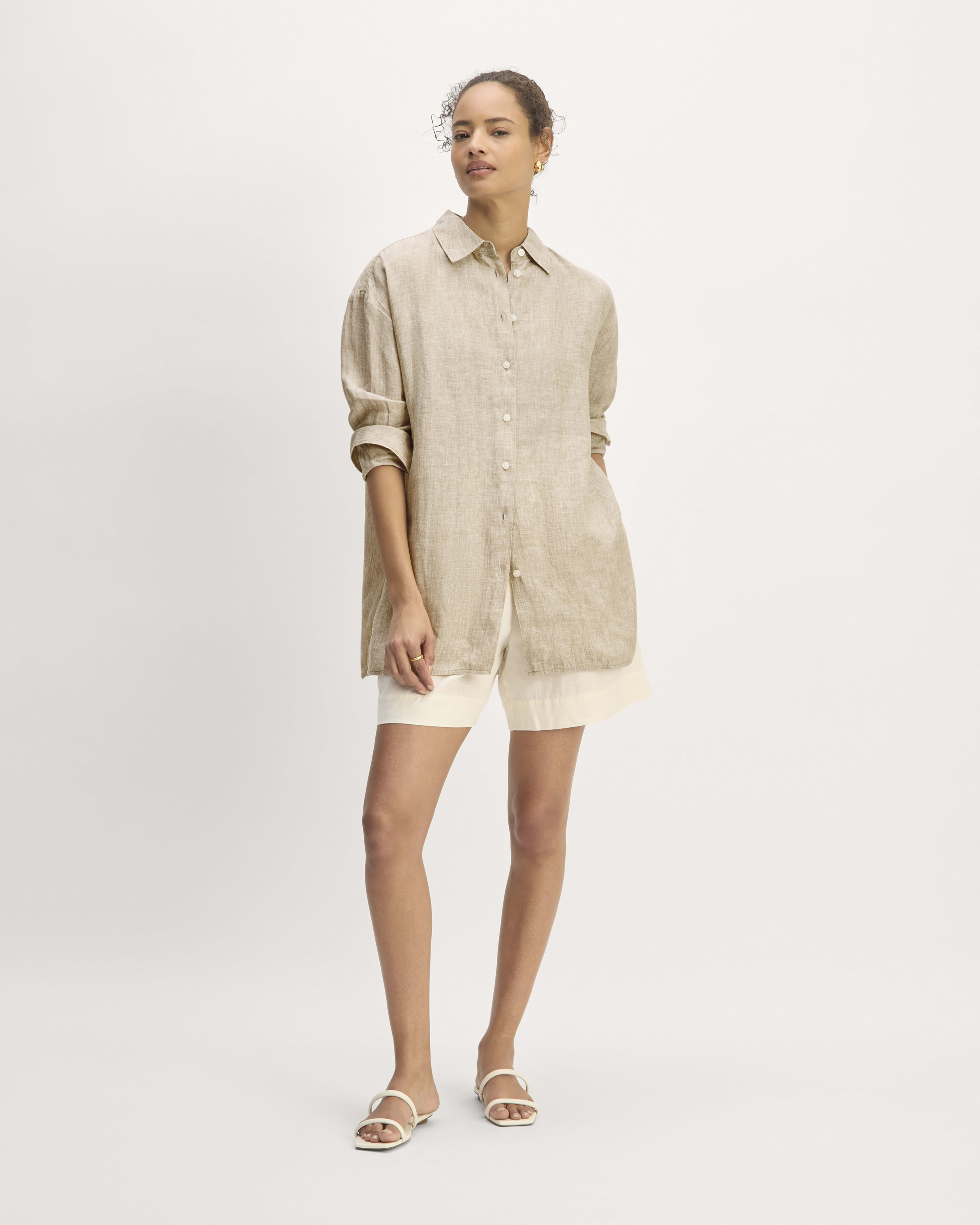 The Linen Boyfriend Shirt