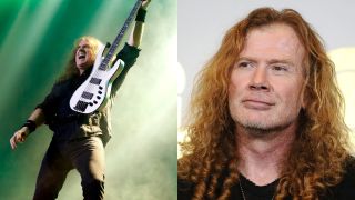 David Ellefson and Dave Mustaine of Megadeth