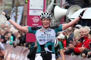 Hitec Product's Kirsten Wild wins stage 3