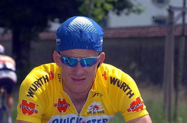 Michael Rogers (Quick.Step) warming up
