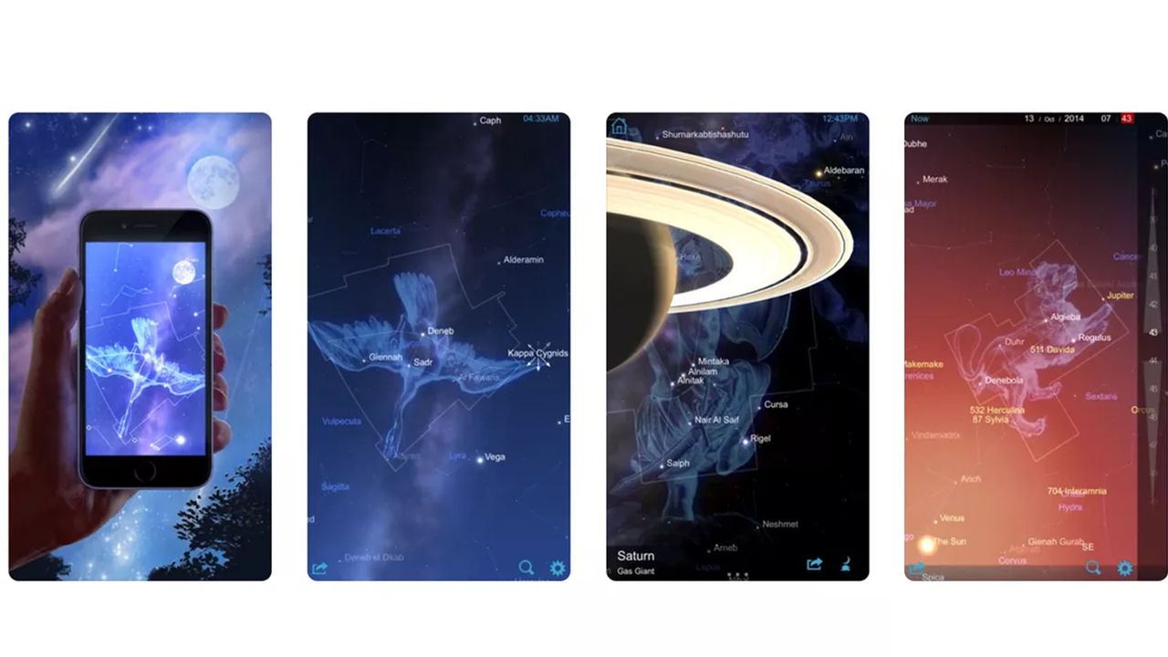 Screenshot of the Star Chart App