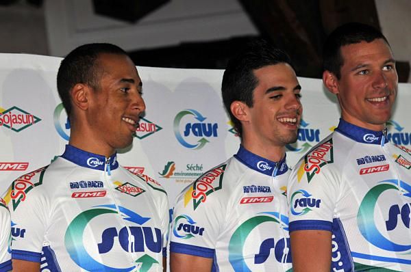 Rony Martias, Romain Matheou and St&eacute;phane Poulhi&egrave;s