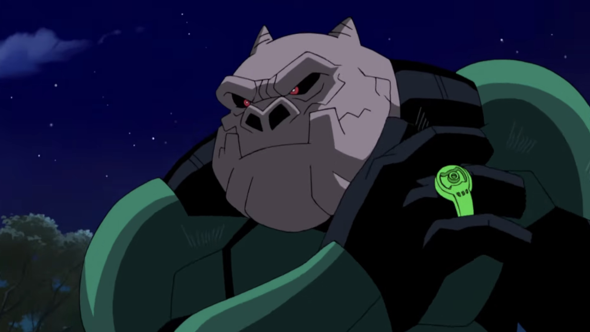 Kilowog wielding his Power Ring in Green Lantern: First Flight
