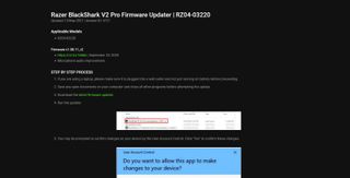 Blackshark Firmware Page