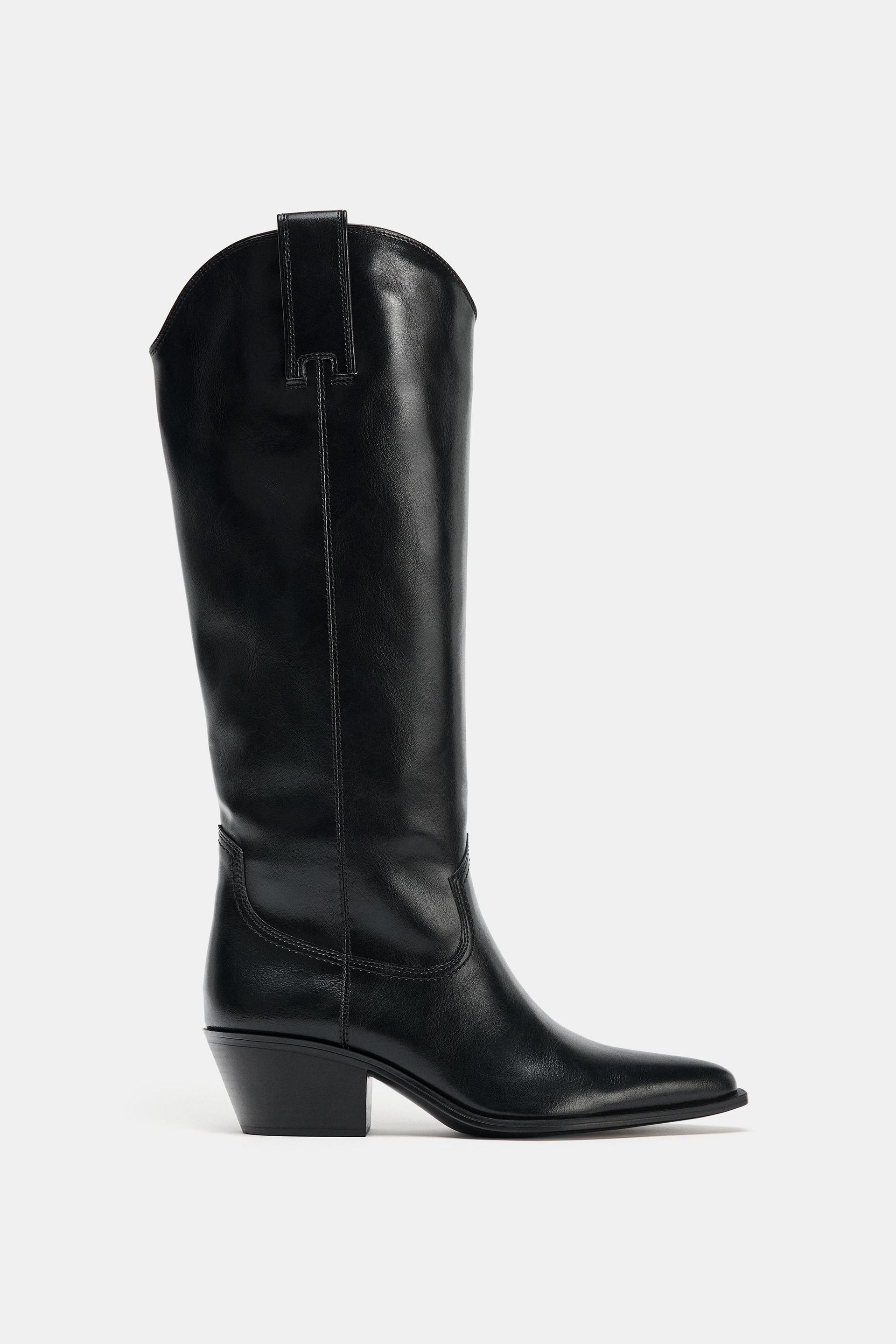 Cowboy Knee High Boots